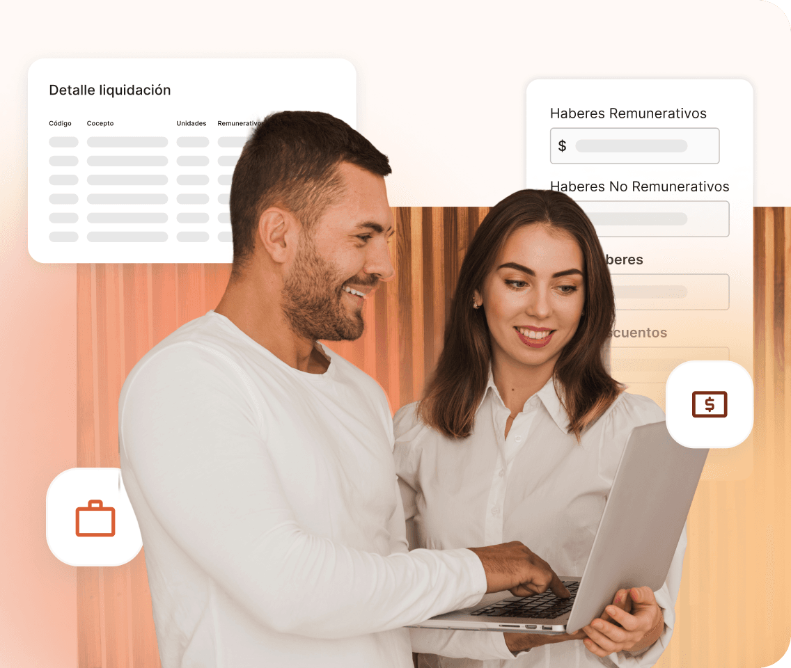 Equipo trabajando con Sueldos Net